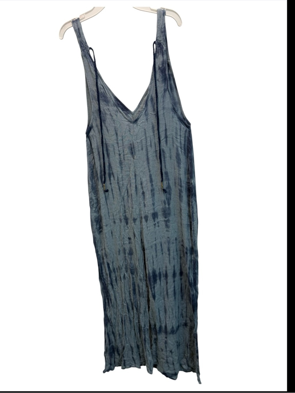 Staring At Stars Urban Outfitters Blue Tie -Dye Jumpsuit Sz(M) - Picture 2 of 7
